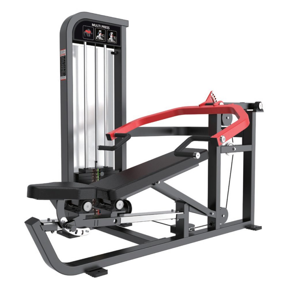 MULTI PRESS CON PLACAS TF003B MAQUINA PROFESIONAL DE GIMNASIO