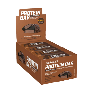 BIOTECH PROTEIN BAR 70G DOBLE CHOCOLATE 16 BARRAS