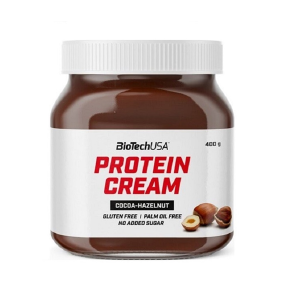 BIOTECH PROTEIN CREAM 400G COCOA HAZELNUT