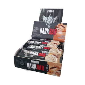 CAJA PROTEIN DARK BAR FLOCOS CON CHIPS CHOCOLATE / 8 UNITS