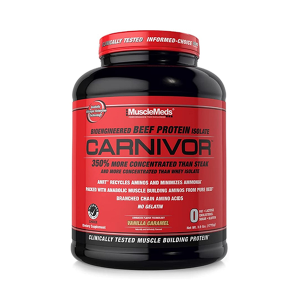 CARNIVOR ISOLATE 56 SERV VAINILLA CARAMEL MUSCLEMEDS