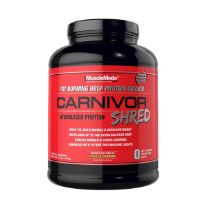 CARNIVOR SHRED 4LBS VAINILLA/CARAMELO MUSCLEMEDS
