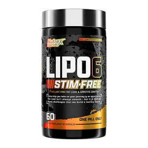 NUTREX LIPO 6 BLACK UC STIM FREE 60 CAPS